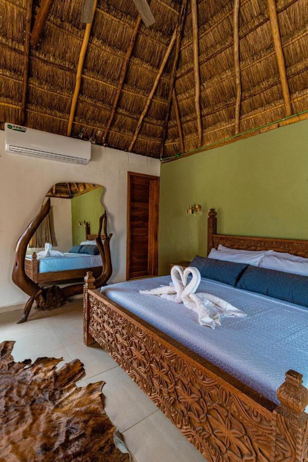 Hotel Alma De Zorro Bacalar Esterno foto