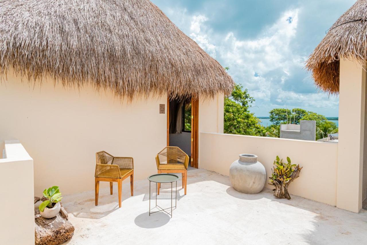 Hotel Alma De Zorro Bacalar Esterno foto