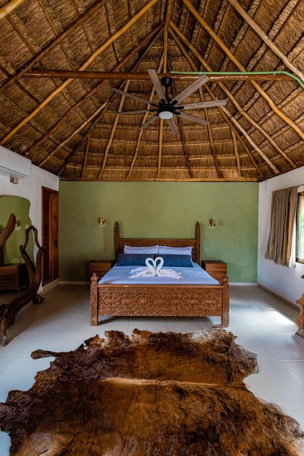 Hotel Alma De Zorro Bacalar Esterno foto