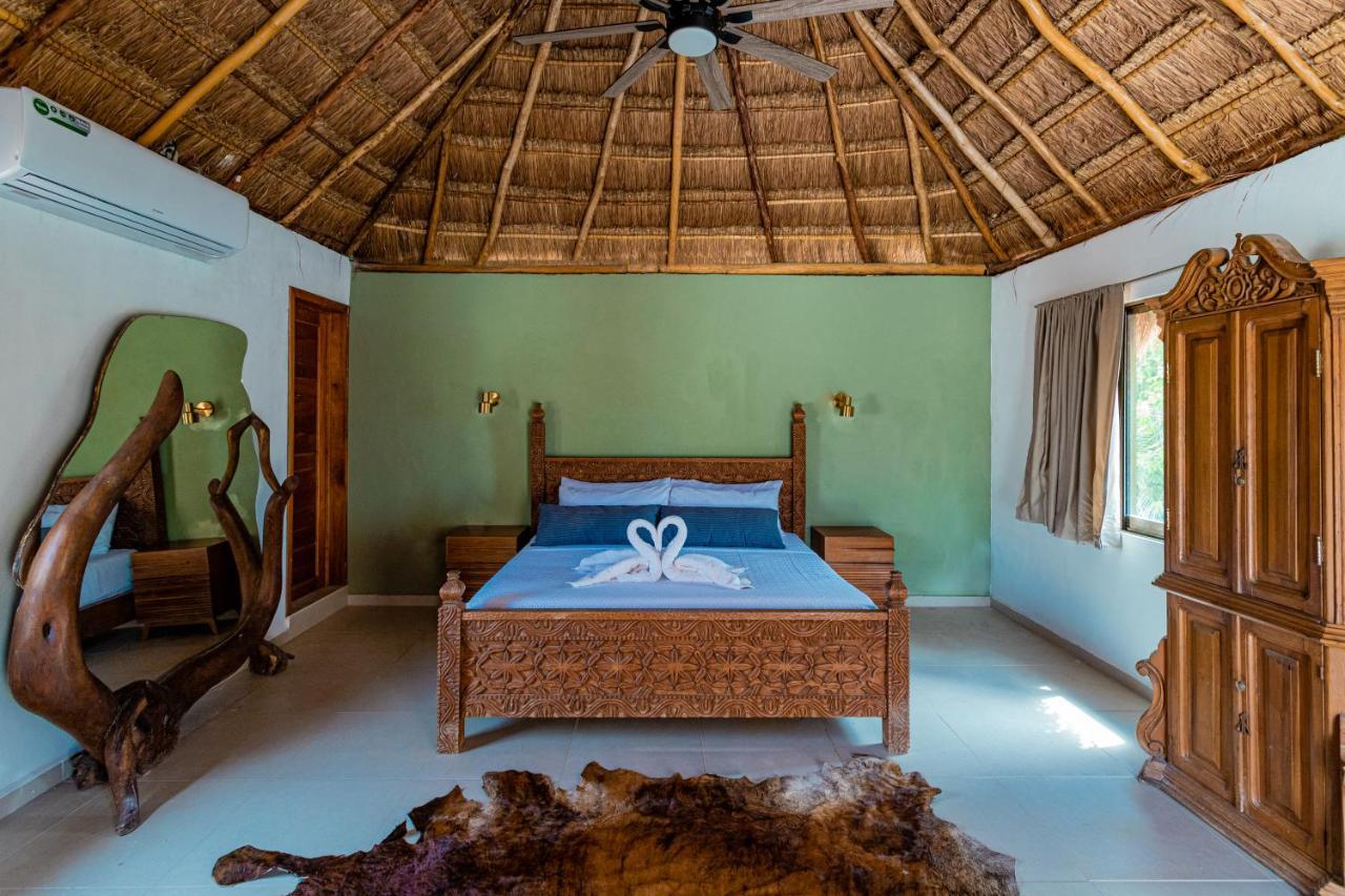 Hotel Alma De Zorro Bacalar Esterno foto
